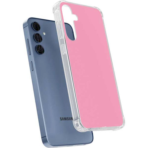 Smart Cover Pink Galaxy S24 Clear Case
